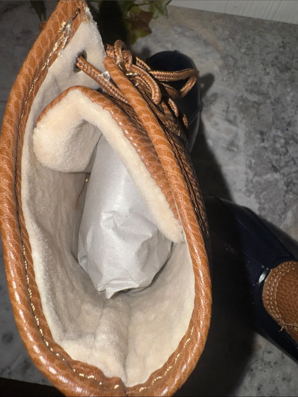 Waterproof Lace-Up Duck Boots